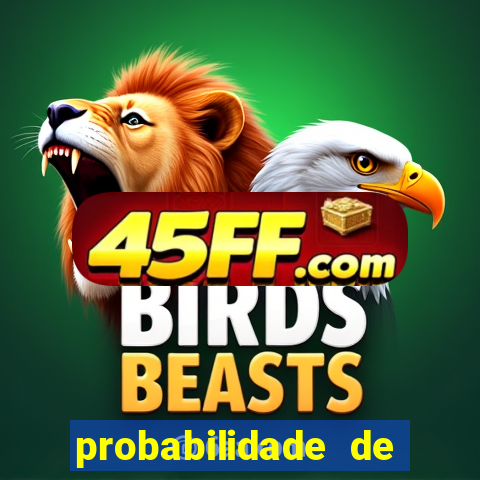 probabilidade de gol em um jogo